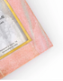 Jaipuri 4x6 Arch Picture Frame-Pink Marble