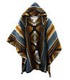 100% Wool Hooded Poncho