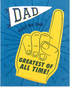 Dad GOAT Greeting Card