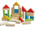Colorful 40 Unit Blocks - Plan Toys