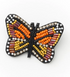 Bala Mani Beaded Butterfly Brooch Pin