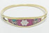 Rose Gold Margarita Inlaid Clip Bracelet