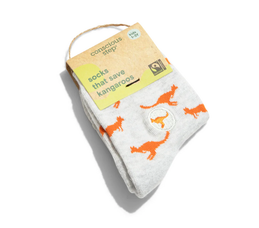 Toddler Socks That Save Kangaroos