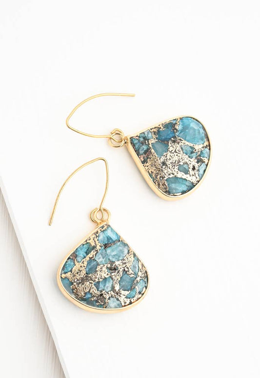 Starfish Project, Inc - Emperor Stone Blossom Earrings