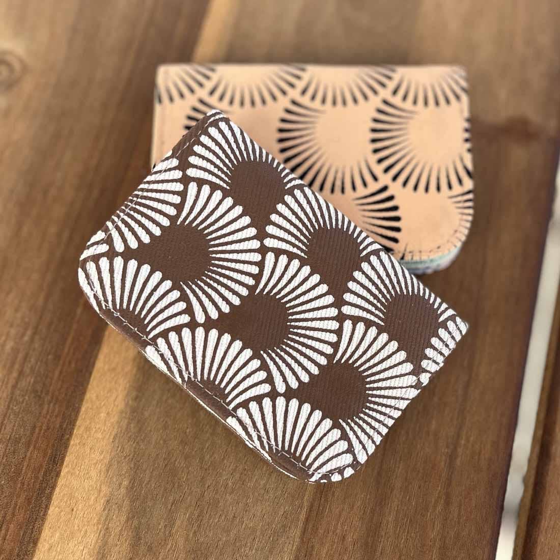 Malia Designs - Cotton Cardholders Chocolate
