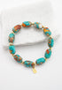 Starfish Project, Inc - Sierra Bloom Turquoise Emperor Stone Beaded Bracelet