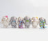 Melange Collection - Bunny with Pastel Accessory Ornament
