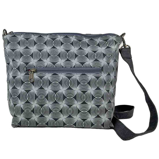 Malia Designs - Sustainable Medium Crossbody Bag - Grey