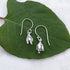 Women's Peace Collection - Petit Flower Dangle Earrings - Sterling Silver, Indonesia