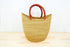 Gitzell FairTrade - Tote Basket Bag, U-Shopper natural