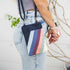 Malia Designs - Denim Mini Crossbody - Phone Crossbody - Small Denim Purse