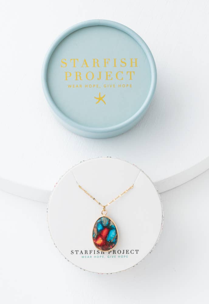 Starfish Project, Inc - Mosaic Jasper Necklace