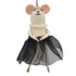 Global Crafts - Red Carpet Queen Mouse Felt Ornament