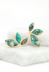 Starfish Project, Inc - Coastal Leaf Emperor Stone Earrings