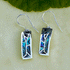 Women's Peace Collection - Mosaic Abalone Earrings - Sterling Silver, Indonesia