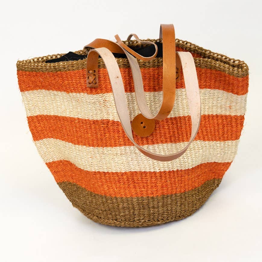 Gitzell FairTrade - Tote Bag / Wilma, long handle: Natural