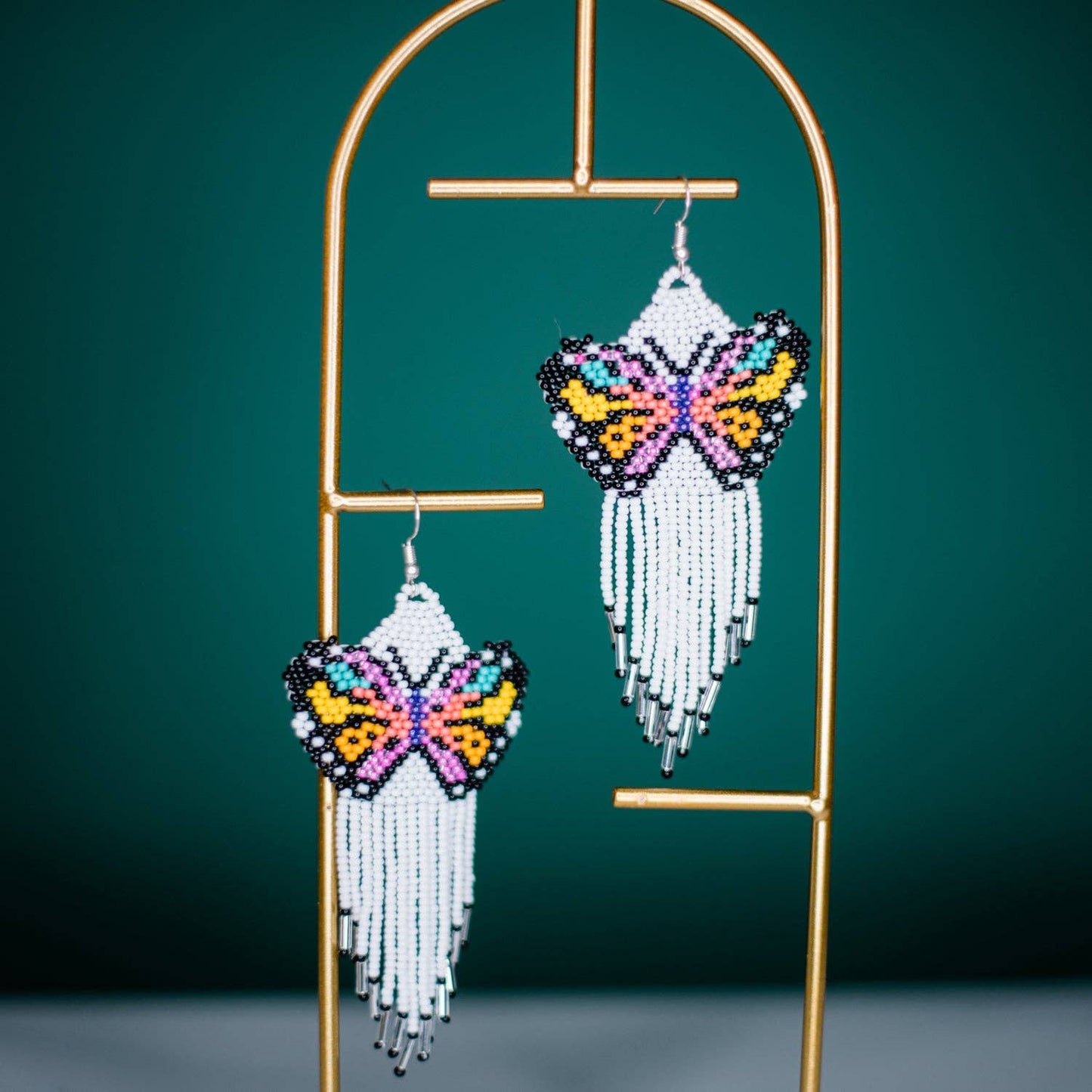 Buttterfly Fringe Earring