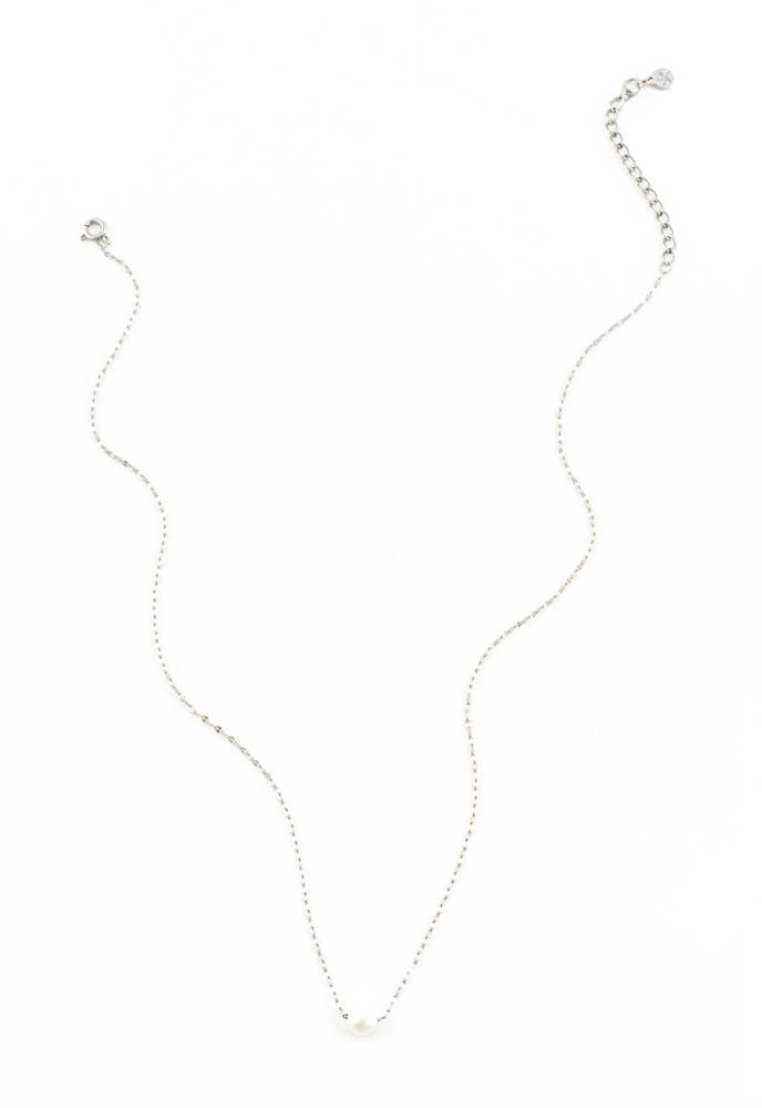 Starfish Project, Inc - Annie Silver Pearl Necklace