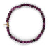 ETHICGOODS - Signature Stone Stacking Bracelet: Purple Phosphorite