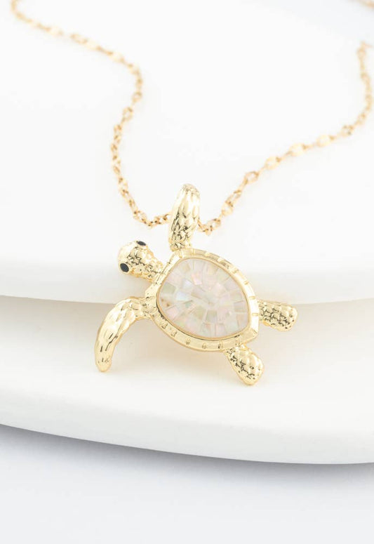 Starfish Project, Inc - Turtle Necklace in Mother of Pearl