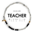 ETHICGOODS - 3mm Morse Code Bracelet | TEACHER