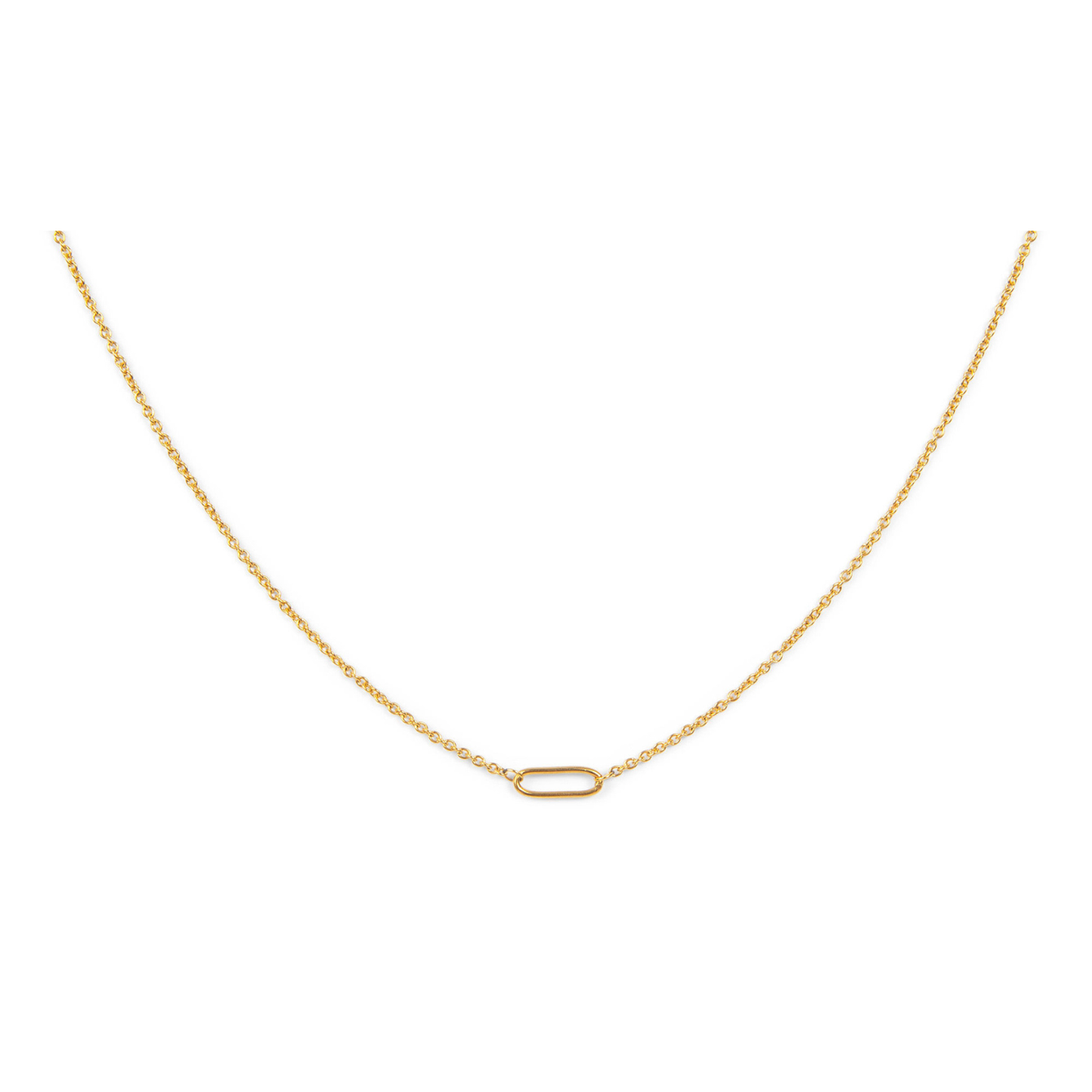 ETHICGOODS - Classic Gold Chain Necklace - Link Chain
