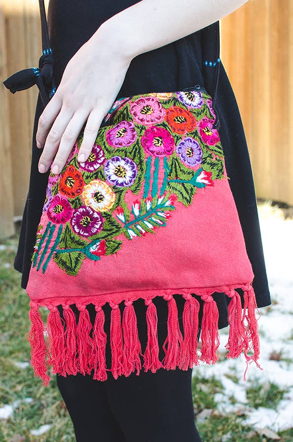 Patzun Sling Purse Fringe