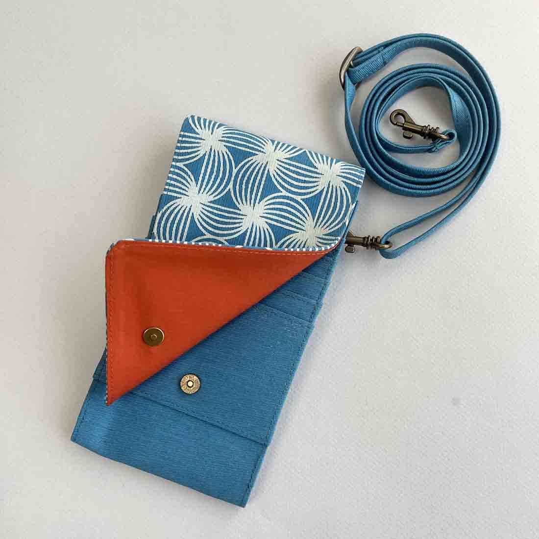 Malia Designs - Sustainable Phone Case Wallet - Peachy