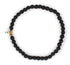 ETHICGOODS - Signature Stone Stacking Bracelet: Onyx