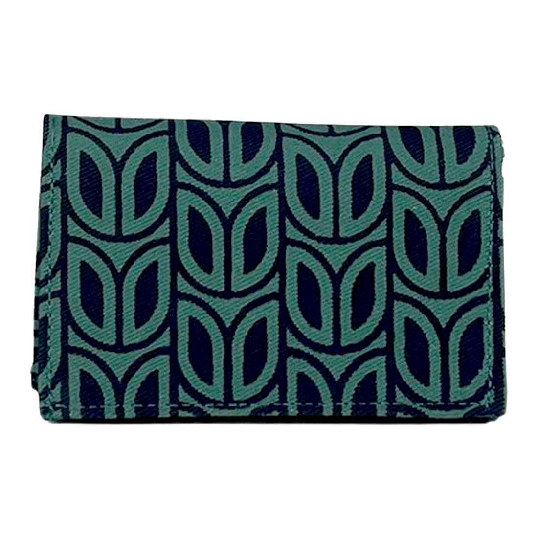 Malia Designs - Sustainable Cotton Canvas Card Holder - Black and Grey