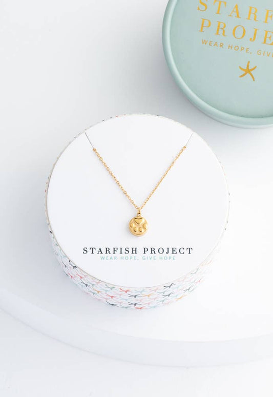 Starfish Project, Inc - Girl’s Best Friend Paw Print Necklace
