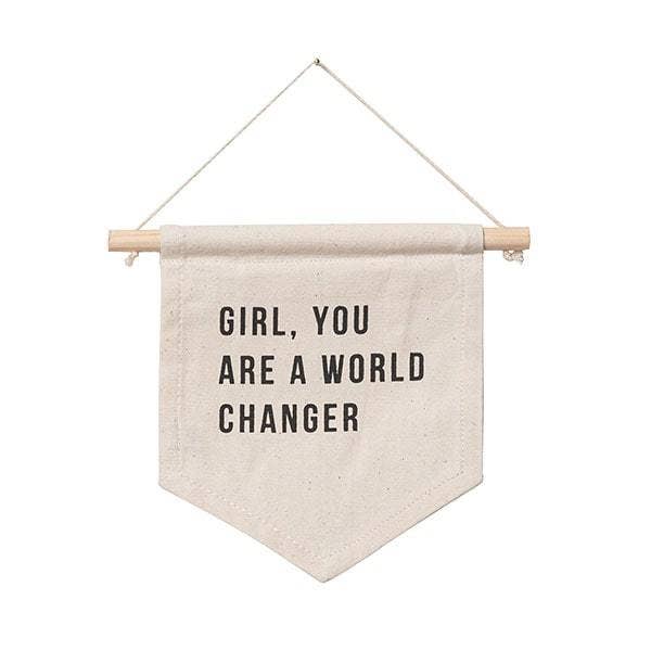 Imani Collective - World Changer Hang Sign - CJ Gift Shoppe