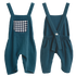 Cotton Crinkle Overalls