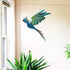 Tulia's Artisan Gallery - Blue Cockatiel Parrot Flying Bird Mobile
