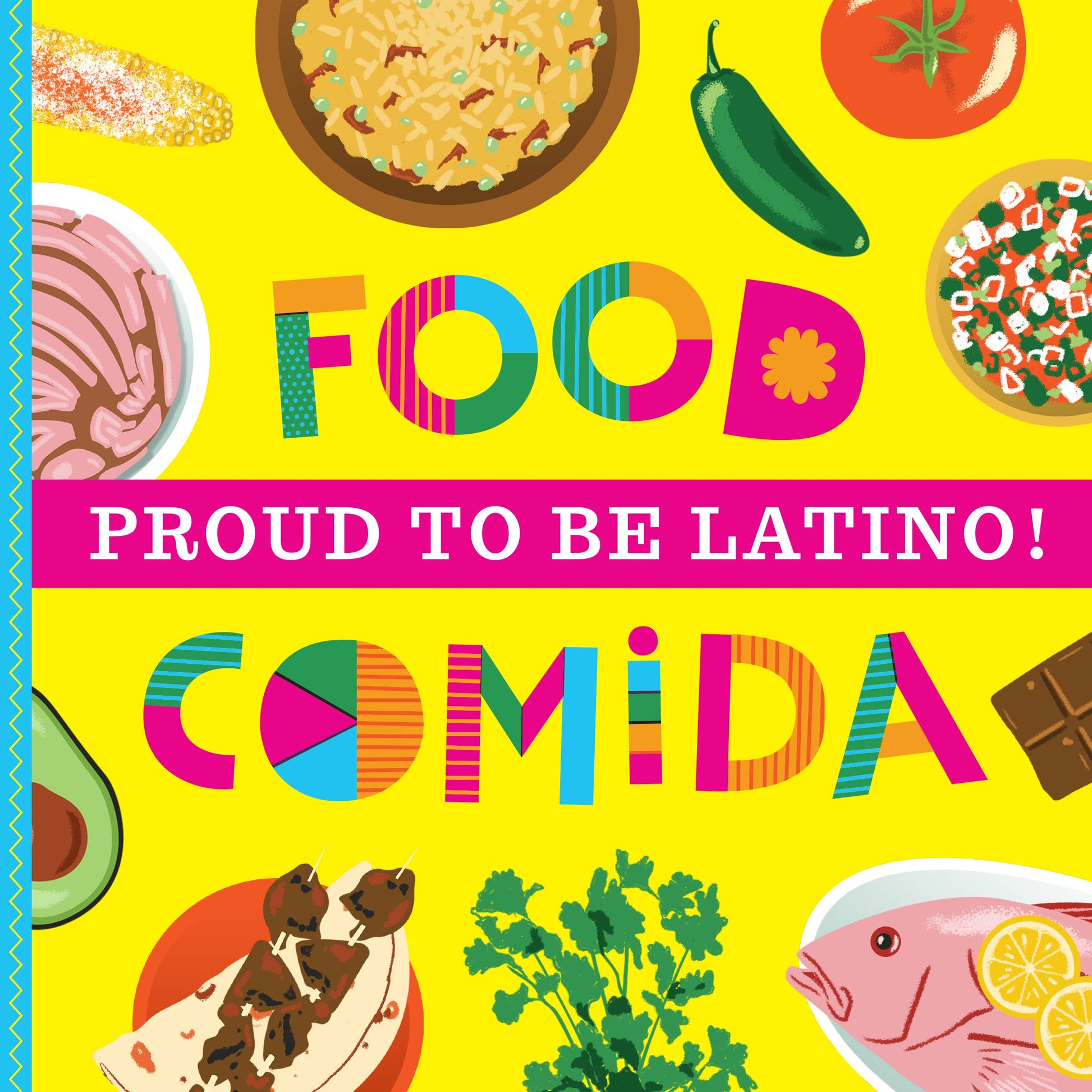 Proud to Be Latino: Food/Comida (Bilingual Board Book) - CJ Gift Shoppe