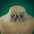 Sugar Skull Beaded Earrings