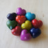 Colorful Plain Soapstone Heart