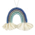 Blue/Silver Rainbow Wrap Ornament