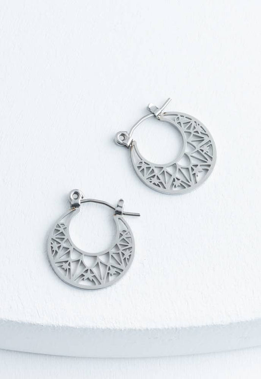 Starfish Project, Inc - Wreath Earrings in Silver