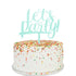Alexis Mattox Design - Let's Party Cake Topper (Aqua Frost)