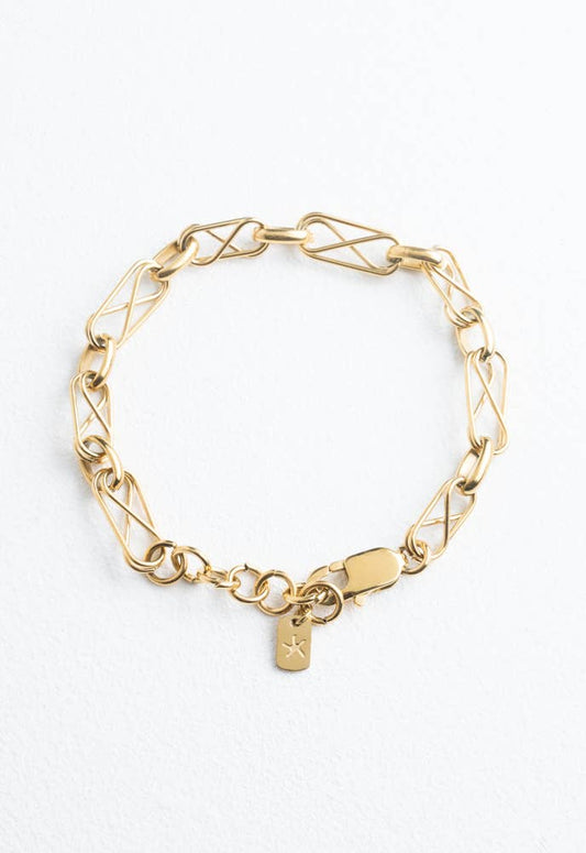 Starfish Project, Inc - Infinity Gold Chain Bracelet