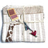 Block Printed Kantha Quilt - Giraffe Print