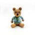 Teddy Bear Rattle-Teal