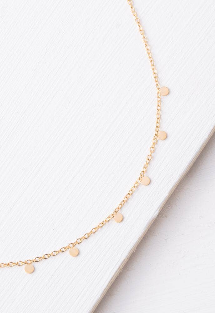 Starfish Project, Inc - Evelyn Gold Drop Necklace