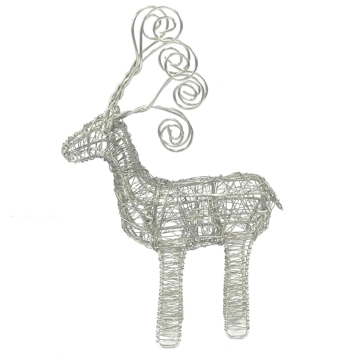Wrapped Wire Reindeer - CJ Gift Shoppe