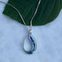 Abalone Waves Necklace - Sterling Silver, Indonesia