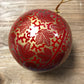 Papier Mache Ball Ornament - CJ Gift Shoppe