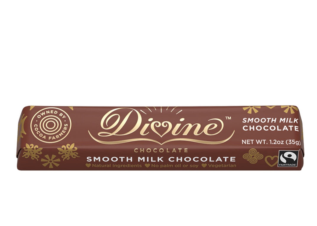 Small Divine Milk Chocolate Bar - CJ Gift Shoppe