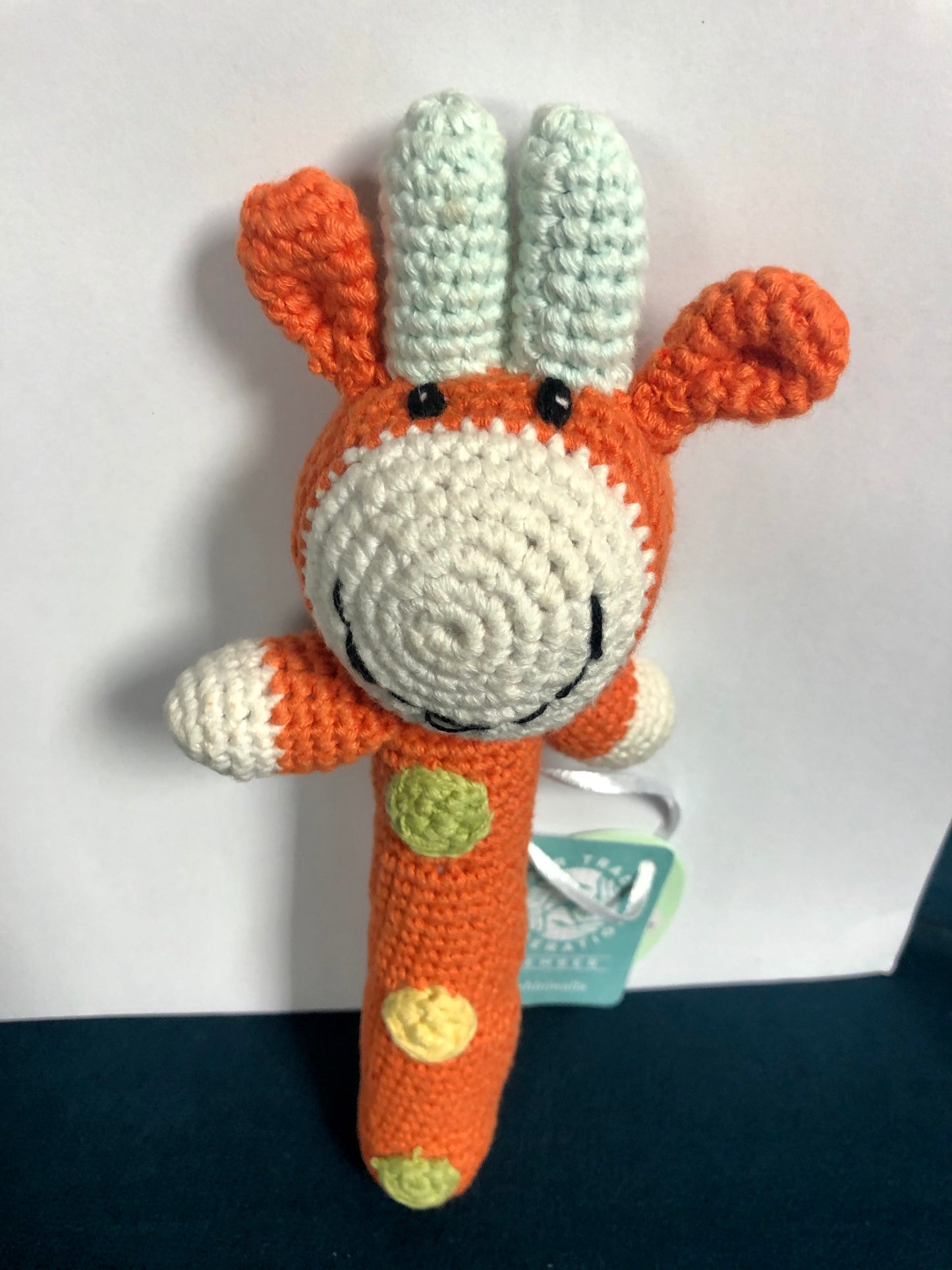 Giraffe Stick Rattle - CJ Gift Shoppe