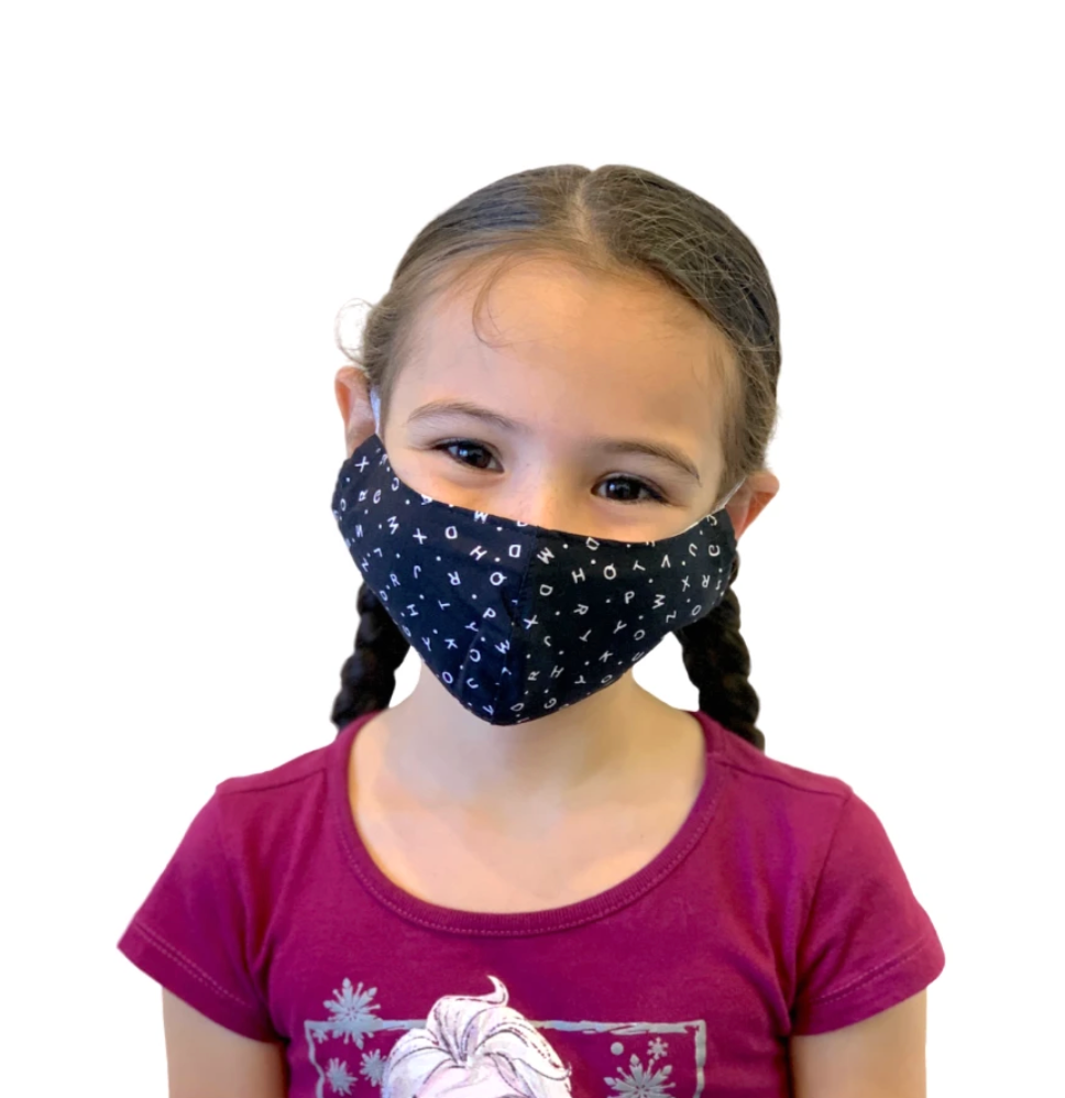 Prints Kids (ages 2-4) Face Mask - CJ Gift Shoppe